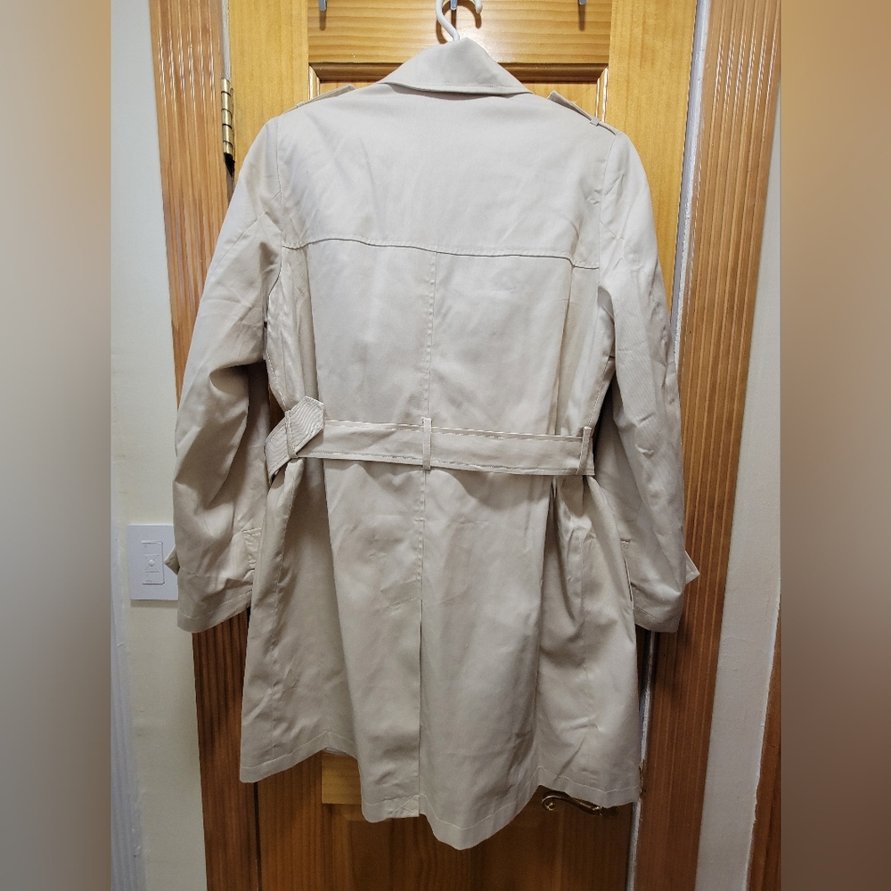 ASOS Maternity Trench Coat Size 10 UK 14 - Picture 4 of 4